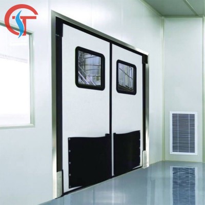 High quality stainless steel impact traffic door