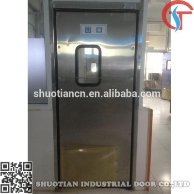 Stainless steel swing impact door for Kitchen, stainless steel kitchen door